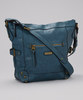 David Jones Peacock Blue Crossbody Bag