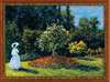 "Дама в саду" по мотивам картины К.Моне