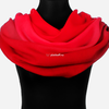 Ярко-красный шарф