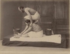 сеанс массажа (маниуальной терапии в идеале)