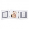 Baby Art Print Frame White-Grey