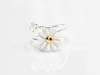 white daisy flower ring