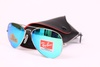Солнцезащитные очки (зеркальные бирюзовые или голубые ray ban)