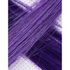 Цветные пряди ( 2 шт) темно-фиолетовые