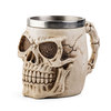 ThinkGeek :: Skeleton Face Resin Mug