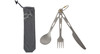 Keith KT310 3 Pieces Titanium Fork + Spoon + Knife