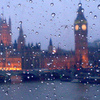 rainy day in london