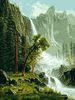 Пейзаж с водопадом