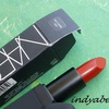 nars semi matte lipstick red lizard