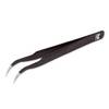 Пинцет с изогнутыми кончиками, 11,5 см