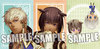 Kamigami no Asobi - 3 Mini Memo Pads Set: Anubis & Thoth