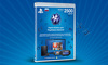 Карта оплаты PlayStation Network номиналом 2500 рублей