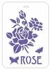 Трафарет Rose-2