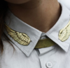 Collar wings