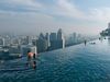 Поплавать в Бассейне в singapore marina bay hotel