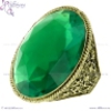Перстень с зеленым камнем