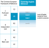 Cambridge English: Advanced (CAE) certificate with C1-C2 grade