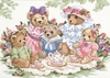 3733 Teddy Tea Party (Dimensions)