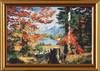 Набор для вышивания, Осень в долине