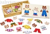 melissa_and_doug. Переодень семью мишек