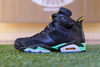 Yellow Green and Black Colorways Air Retro 6 Jordan World Cup Brazil Men Size Nike Brand Sport Trainers