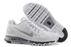 Nike Lady Air Max 2013 White Wolf Grey Reflective Silver Running Sneakers