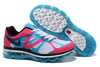 Air Max 2012 Female Nike Shoes White Current Blue Pink Flash