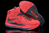 Nike Air Max LeBron X EXT Cork QS Red/Black Mens James Basketball Shoes