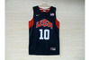 Nike #10 Kobe Bryant 2012 USA Basketball Authentic Blue Jersey