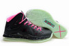 Lebron James 10 Luminous Black-Pink Nike Womens Size Athletic Sneakers