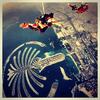 прыгнуть с парашютом в Дубаи