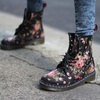 Heavy floral boots