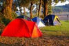 Съездить на природу с палатками