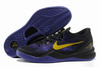 Nike Zoom KOBE VIII 8 SYSTEM Bryant Shoes Black/Purple/Yellow Colorways