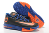 Nike Zoom Kevin Durant Kd 6 Black Royal Blue Orange Men Style Shoes