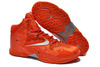 Nike LeBron Shoes 11 Men Size Orange/Red Colors