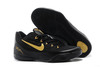 New Release Kobe IX Elite EM Black Gold Low-Top Nike Brand Kobe Bryant Sneakers for Men