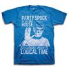 футболка "party spock everybody have a logical time"