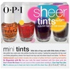 Opi Mini sheer tints