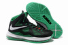 Nike Air Max Lebron 10(X) Black/Pine-Green Mens Basketball Shoes