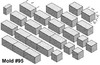 Egyptian Basic Block Mold #95