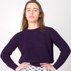 AA fisherman's pullover in imperial plum