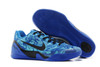 Cheap Nike Kobe Air Zoom 9 EM Black Blue Low-Cut Sneakers