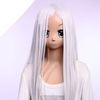 New wig Deadman Wonderland Long White Wigs Cosplay Wigs Party Wigs