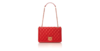 Love Moschino Red medium quilt shoulder bag