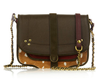 JÉRÔME DREYFUSS Jojo textured-leather, suede and calf hair shoulder bag