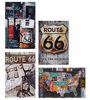 Набор постеров 'Vintage Tin' - Route 66