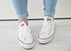 новые белые Converse