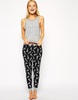 ASOS Lazy Bones Vest and Legging PJ Set