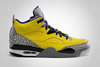 Spike Lee Jordan Son of Mars Mens Low Cut Yellow/Black/Grey Sneakers